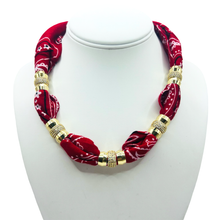 Load image into Gallery viewer, Bandana Necklace: Tan
