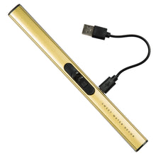Load image into Gallery viewer, Gold Rechargeable Electric Lighter - Home Decor & Gifts