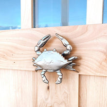 Load image into Gallery viewer, Crab Door Knocker: Brass / 4.5H x 5.25W