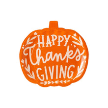 Load image into Gallery viewer, THP1146 - Happy Thanksgiving Pumpkin Plate