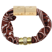 Load image into Gallery viewer, Bandana Bracelet: Olive