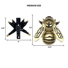 Load image into Gallery viewer, Bumblebee Door Knocker: Brass / Standard