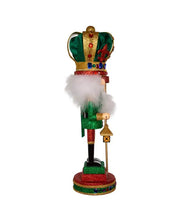Load image into Gallery viewer, 16"HOLLYWOOD MARDI GRAS KING NUTCRACKER