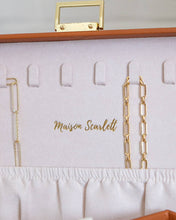 Load image into Gallery viewer, Denise PU leather jewelry box: Camel