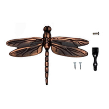 Load image into Gallery viewer, Dragonfly Door Knocker: Oiled Bronze / 4.5H x 6.25W