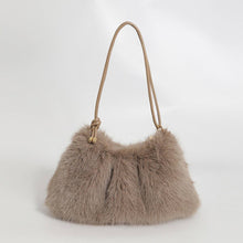 Load image into Gallery viewer, WINTER FASHIONABLE ALL-MATCH FUR PLUSH BAG_CWAB3918: COFFEE / (OS) 1