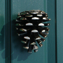 Load image into Gallery viewer, Pinecone Door Knocker: Oiled Bronze / 3.25H x 2.75W