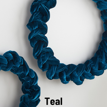 Load image into Gallery viewer, Woven Velvet Wreaths Entry Wall, Door Accent, Gift for : Small Olive