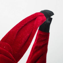 Load image into Gallery viewer, FASHIONABLE MULTI-LAYERED FLOWER HEADBAND_CWAHA1787: Red / (OS) 2