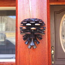 Load image into Gallery viewer, Pinecone Door Knocker: Oiled Bronze / 3.25H x 2.75W