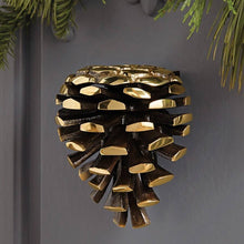 Load image into Gallery viewer, Pinecone Door Knocker: Oiled Bronze / 3.25H x 2.75W