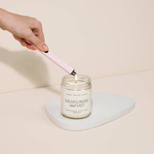 Load image into Gallery viewer, Blush Pink Rechargeable Electric Lighter - Home Decor & Gift