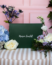 Load image into Gallery viewer, Denise PU leather jewelry box: Green