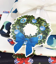 Load image into Gallery viewer, Blue Leopard Gift Wrap