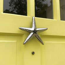 Load image into Gallery viewer, Starfish Door Knocker: Brass / 4.5 x 5