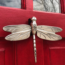 Load image into Gallery viewer, Dragonfly Door Knocker: Oiled Bronze / 4.5H x 6.25W