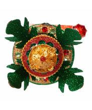 Load image into Gallery viewer, 18“ Hollywood Nutcrackers™ Red and Green Leaves Hat
