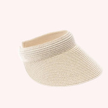 Load image into Gallery viewer, Comfort Clip Straw Visor – Available in Many Colors!: Baby Blue
