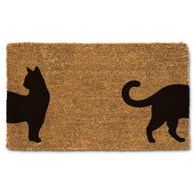 Load image into Gallery viewer, Coming &amp; Going Cat Doormat-18x30&quot;L-3269
