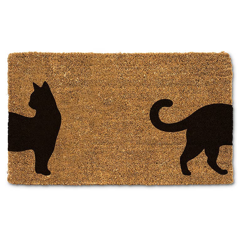 Coming & Going Cat Doormat-18x30