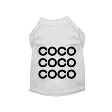 Load image into Gallery viewer, COCO Super Soft Poly/Cotton Dog Dress with Ruffle: WHITE / XS / DRESS
