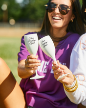 Load image into Gallery viewer, Never Drinking Again Champagne Flute
