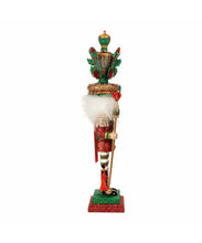 Load image into Gallery viewer, 18“ Hollywood Nutcrackers™ Red and Green Leaves Hat
