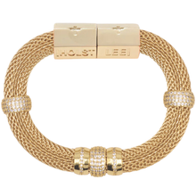 Load image into Gallery viewer, Luxe Classic Mesh Bracelets: Black-lm
