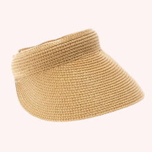 Load image into Gallery viewer, Comfort Clip Straw Visor – Available in Many Colors!: Baby Blue
