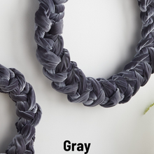 Load image into Gallery viewer, Woven Velvet Wreaths Entry Wall, Door Accent, Gift for : Small Burgundy
