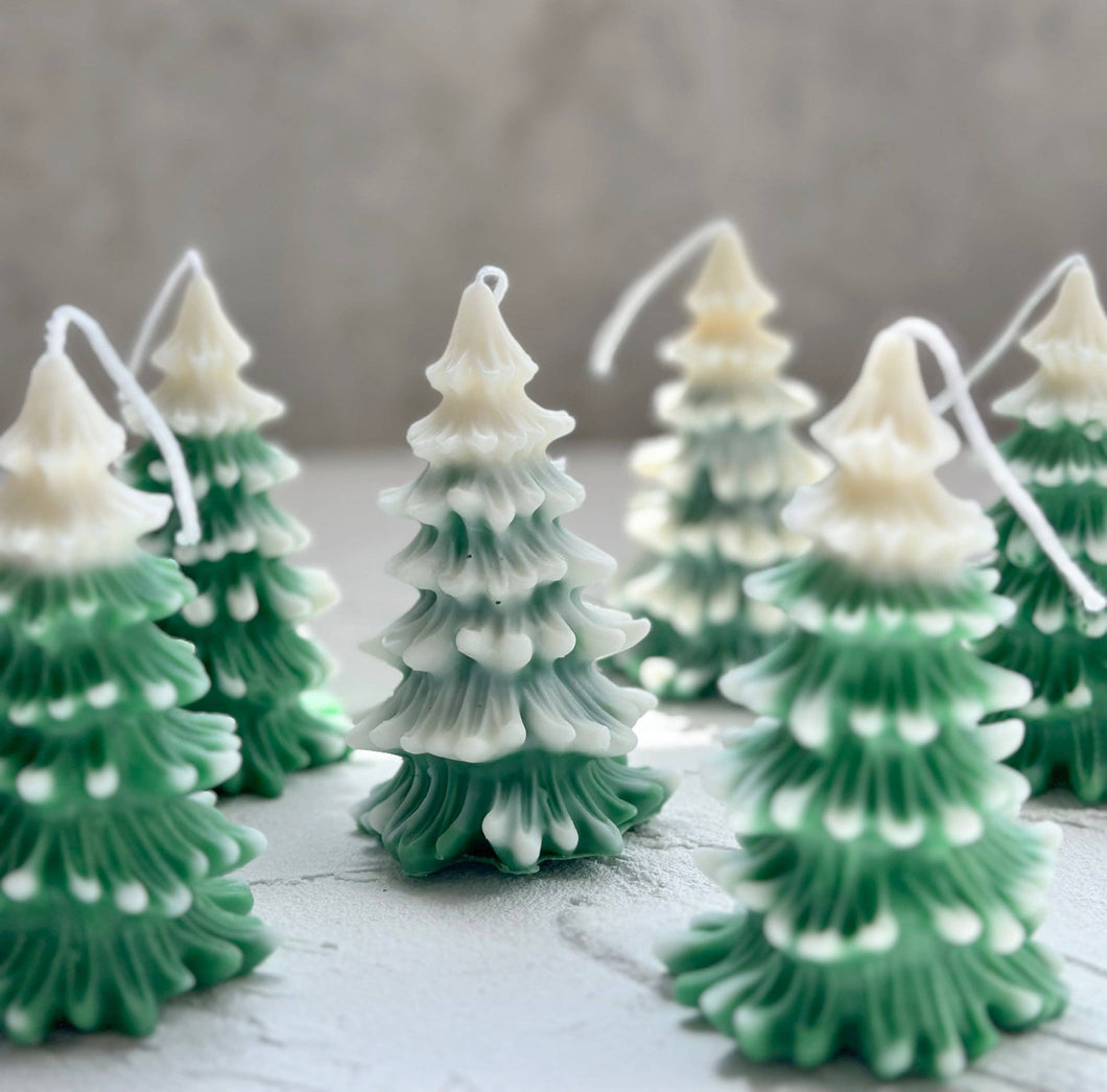 Classic Christmas Tree Candles (1pc): Fraser Fir / Small Tree