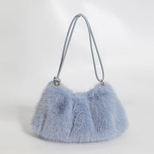 Load image into Gallery viewer, WINTER FASHIONABLE ALL-MATCH FUR PLUSH BAG_CWAB3918: COFFEE / (OS) 1
