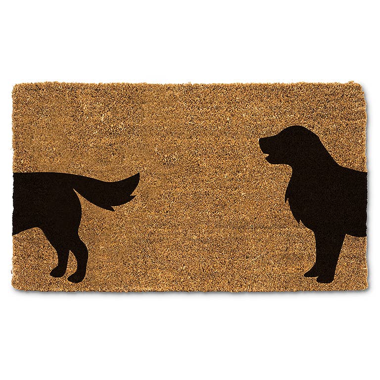 Coming & Going Dog Doormat-18x30