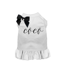 Load image into Gallery viewer, Fancy Coco Dog Dress: BLACK / S
