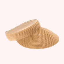 Load image into Gallery viewer, Comfort Clip Straw Visor – Available in Many Colors!: Baby Blue
