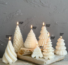 Load image into Gallery viewer, Christmas Tree Candle Collection: Fraser Fir / Boho Tree
