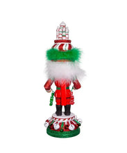 Load image into Gallery viewer, 15&quot;R/W/Gr Candy Tower Hat Nutcrackr
