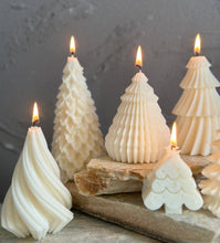 Load image into Gallery viewer, Christmas Tree Candle Collection: Fraser Fir / Boho Tree
