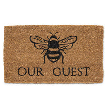 Load image into Gallery viewer, Bee Our Guest Doormat-18x30&quot;L-3249
