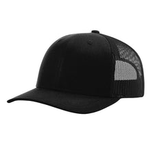 Load image into Gallery viewer, Richardson 112 Classic Premium Trucker Hat, Snapback Cap: Charcoal/White
