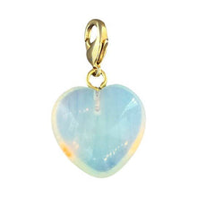 Load image into Gallery viewer, Semi-Precious Heart Pendants: Violet
