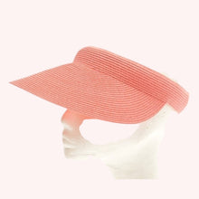 Load image into Gallery viewer, Comfort Clip Straw Visor – Available in Many Colors!: Baby Blue
