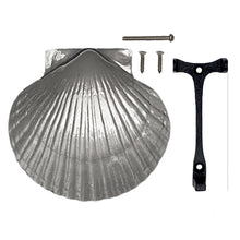 Load image into Gallery viewer, Scallop Door Knocker: Brass / 3.75H x 4W

