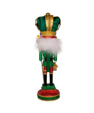 Load image into Gallery viewer, 16&quot;HOLLYWOOD MARDI GRAS KING NUTCRACKER
