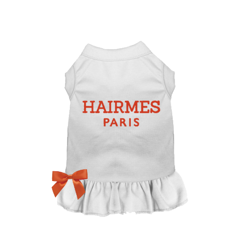 My Everyday Hairmes Day Dress- Dog Dress: XL
