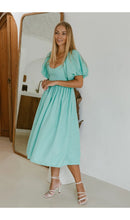 Load image into Gallery viewer, Cherie Puff Sleeve Midi - Tosca
