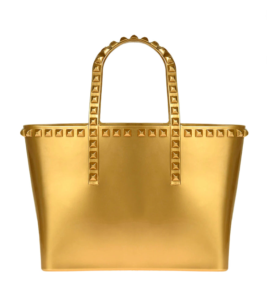 Grazia Metallic Mini Jelly Tote