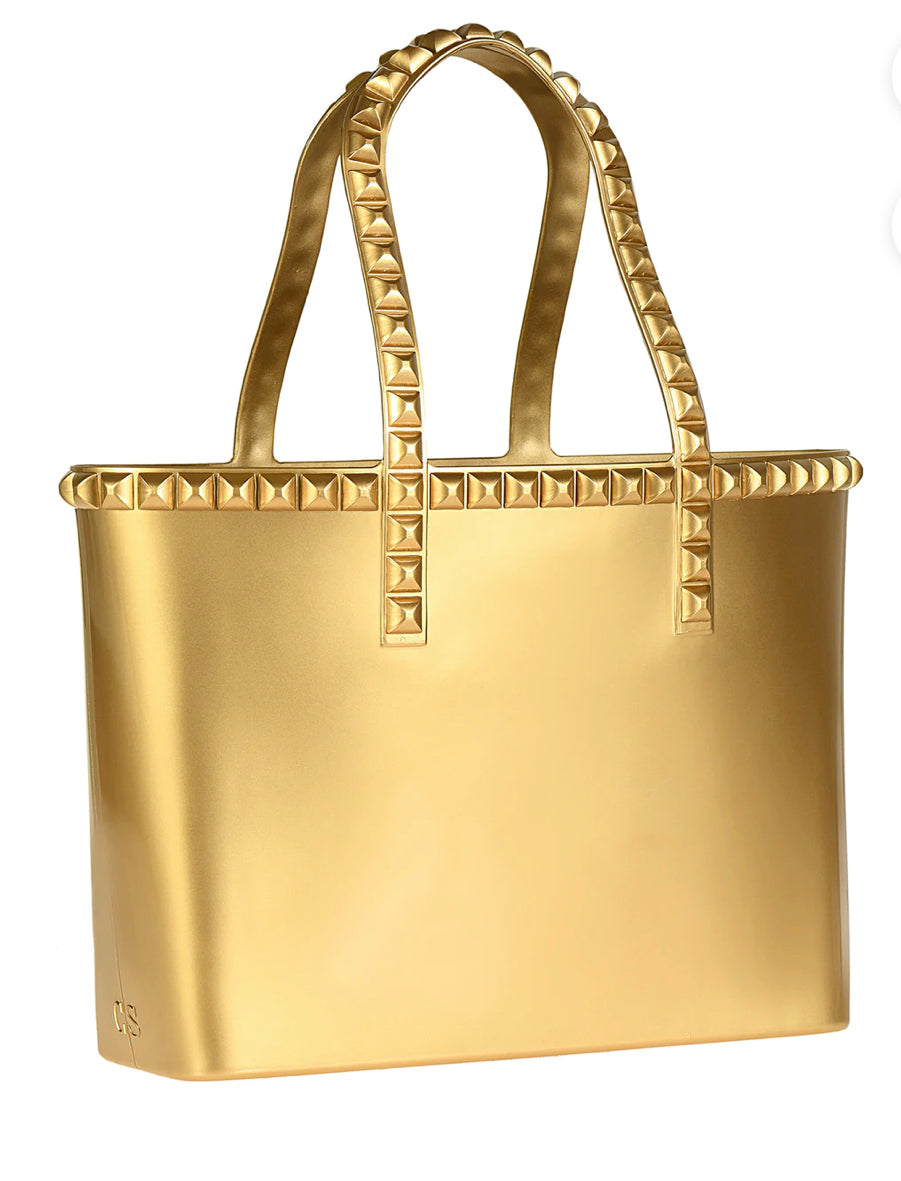 Seba Metallic Mid Jelly Tote